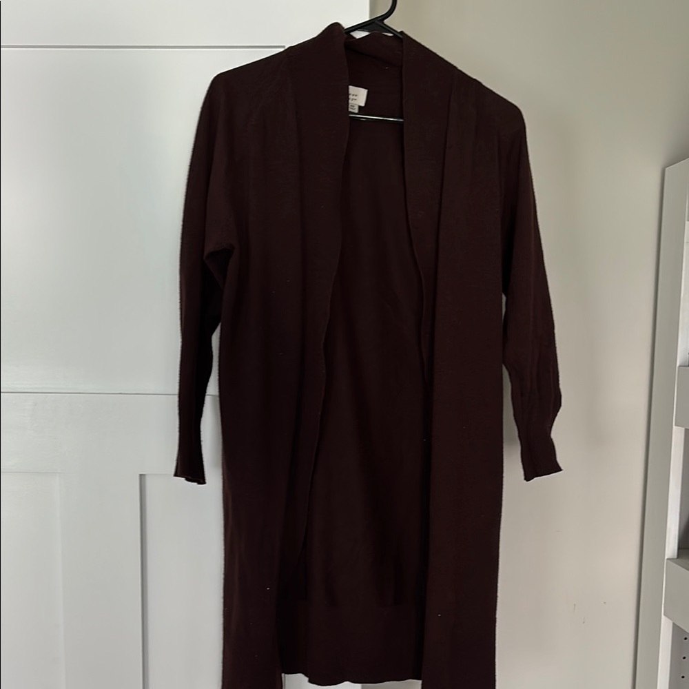 Elegant Brown Women's Sweater